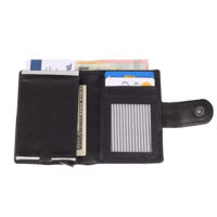 RFID | Leather Wallet Black - Image 5