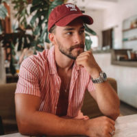 BURGUNDY | Cotton Cap - Image 3