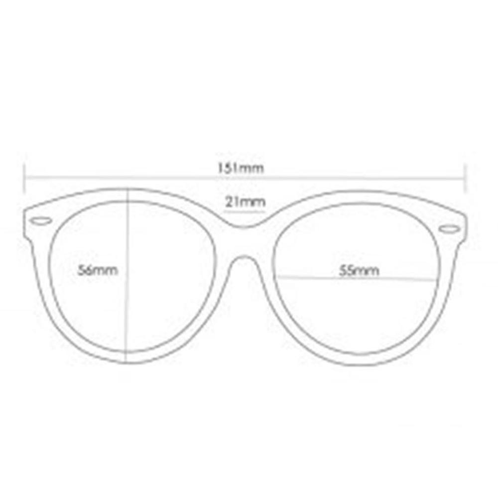 BARCELONA | Cyan Splice Crystal Acetate Sunglasses - Image 3