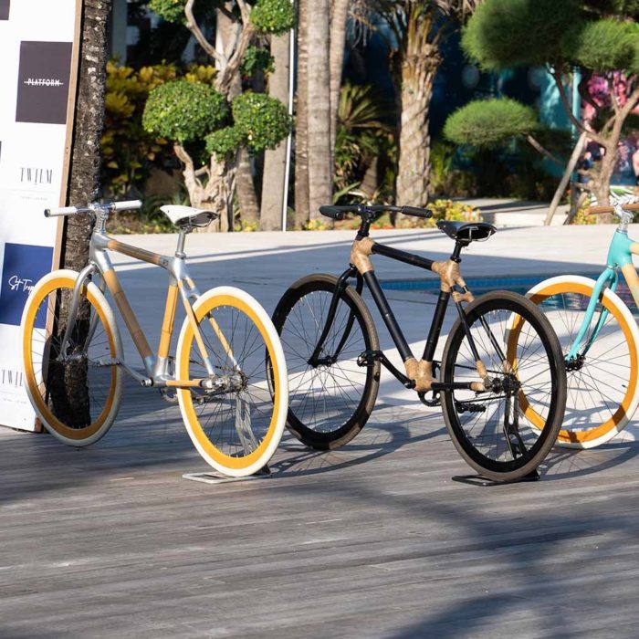 Fixie Black Bamboo Bicycle - Image 15