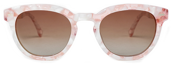 BARCELONA | Sakura Pink Tortoise Acetate Sunglasses