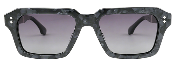 COPENHAGEN | Dark Marble Acetate Sunglasses