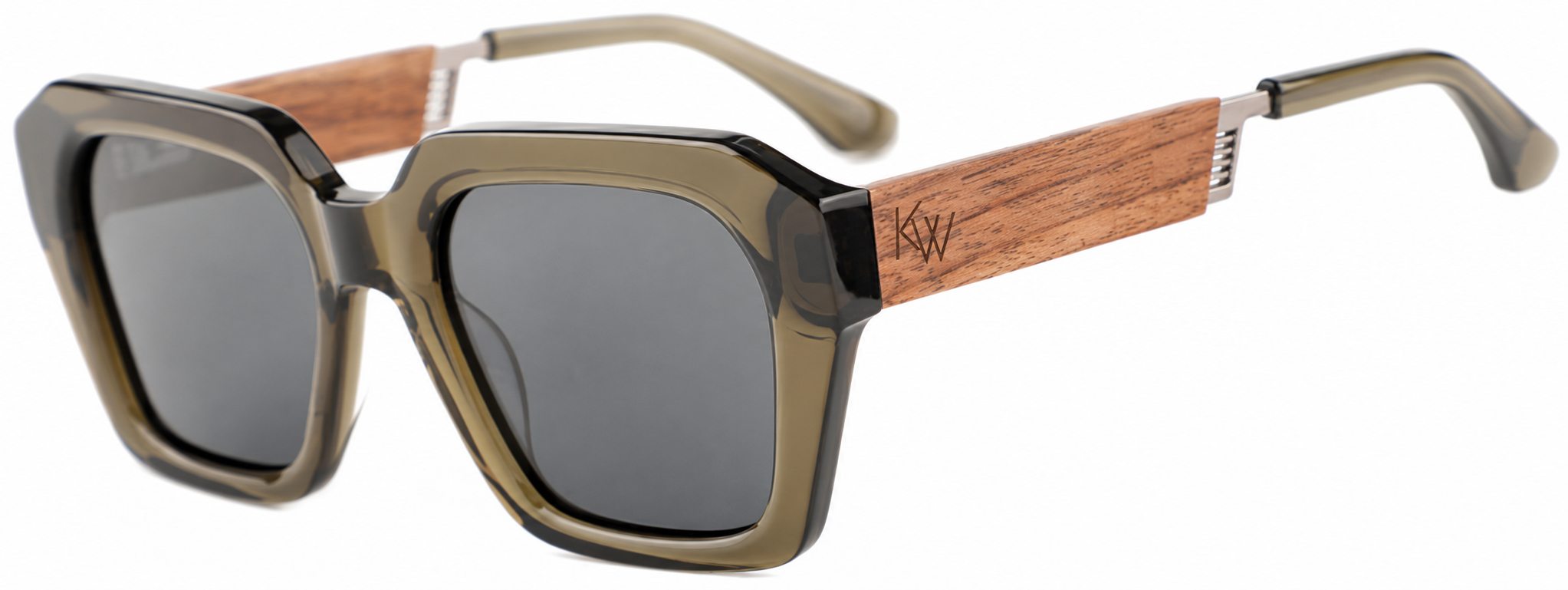 VENICE | Jungle Green Acetate Sunglasses - Image 2