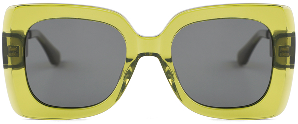 MARRAKESH | Mustard Green Acetate Sunglasses