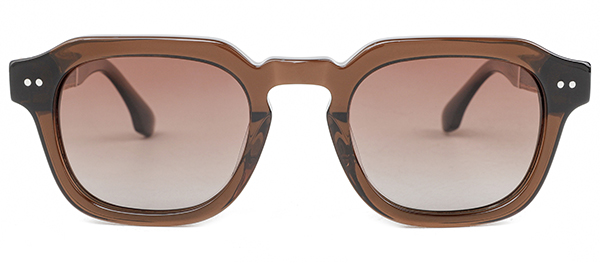 TOKYO | Crystal Coffee Acetate Sunglasses