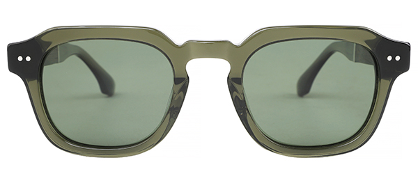 TOKYO | Crystal Green Jasper Acetate Sunglasses